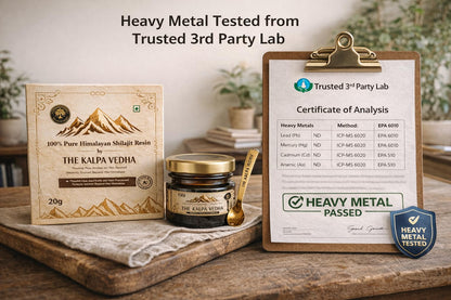 Kalpa Vedha Himalayan Shilajit Resin 20g | Pure & Original Shilajit | Fulvic Acid & 85+ Minerals | Energy, Strength & Vitality Support