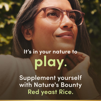 Nature's Bounty Red Yeast Rice, 600 mg, 250 Capsules