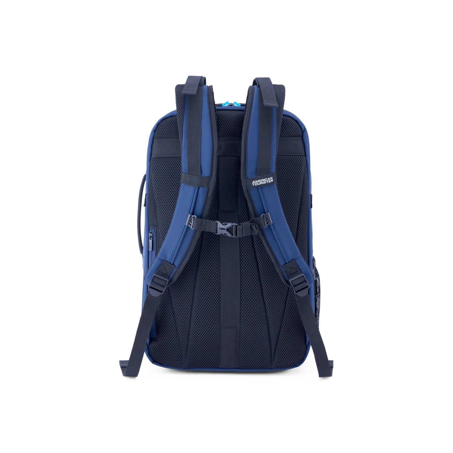 American Tourister Aston 2.0 | 40 Ltrs | 2 Compartments | Bottle Pocket | Ergonomic Padded Back Panel & Shoulder Straps | Outdoor Laptop Backpack | 1 Year International Warranty | Navy