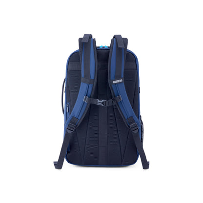 American Tourister Aston 2.0 | 40 Ltrs | 2 Compartments | Bottle Pocket | Ergonomic Padded Back Panel & Shoulder Straps | Outdoor Laptop Backpack | 1 Year International Warranty | Navy