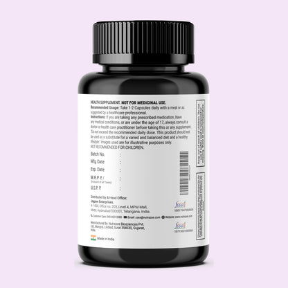 Nutrazee Magnesium Glycinate Supplement Chelated High Absorption for Muscle Recovery, Sleep & Nerve Health, for Men & Women, 90 Capsules