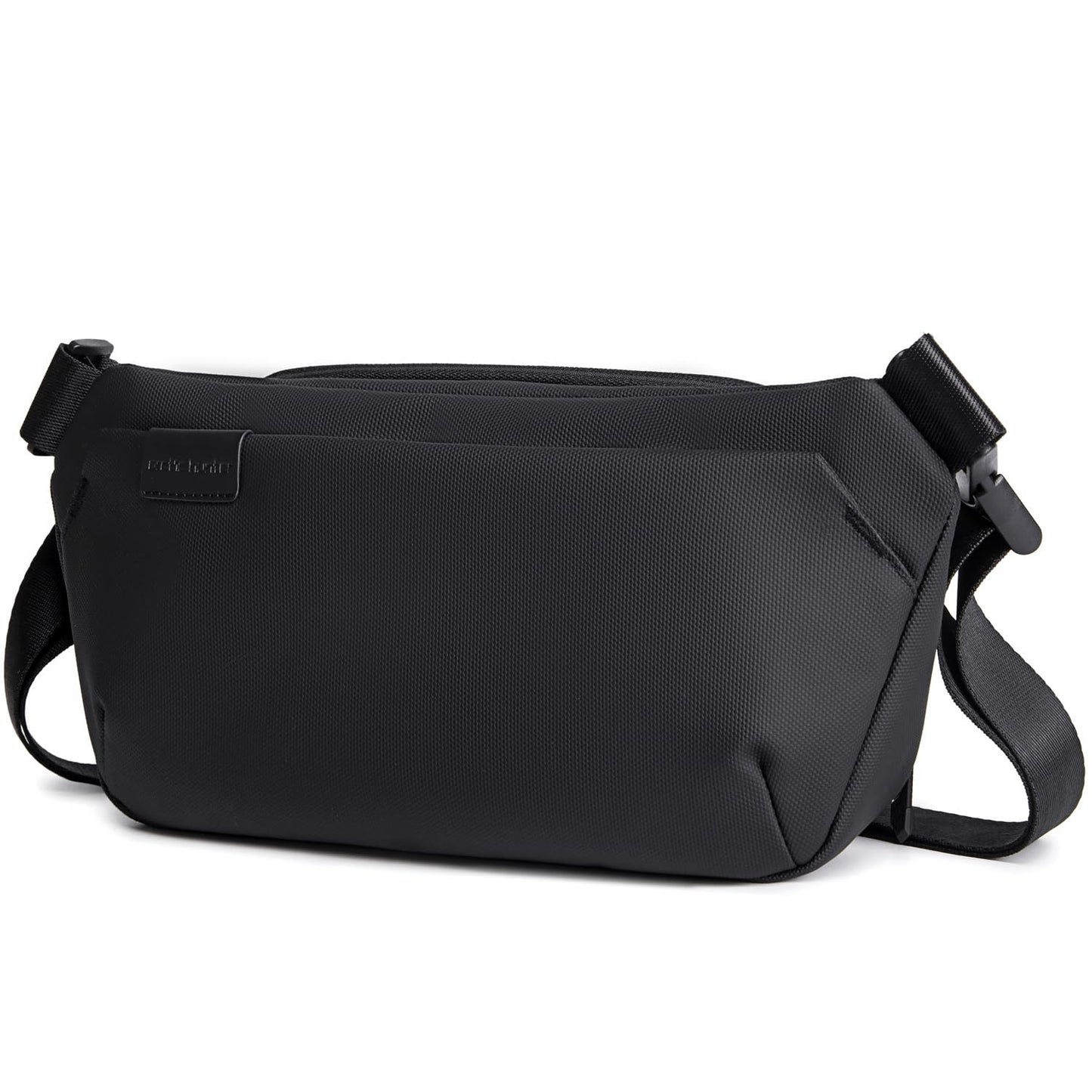 Arctic Hunter Sling Bag for Men Crossbody Small 3.8L Compact Side Bag for upto 8" iPad Pocket Chest Bag One Shoulder Cross Bag Lightweight Passport Mobile Bag for Office Casual,Black