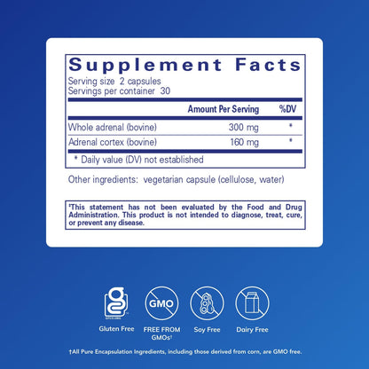 Pure Encapsulations - Adrenal - 60ct