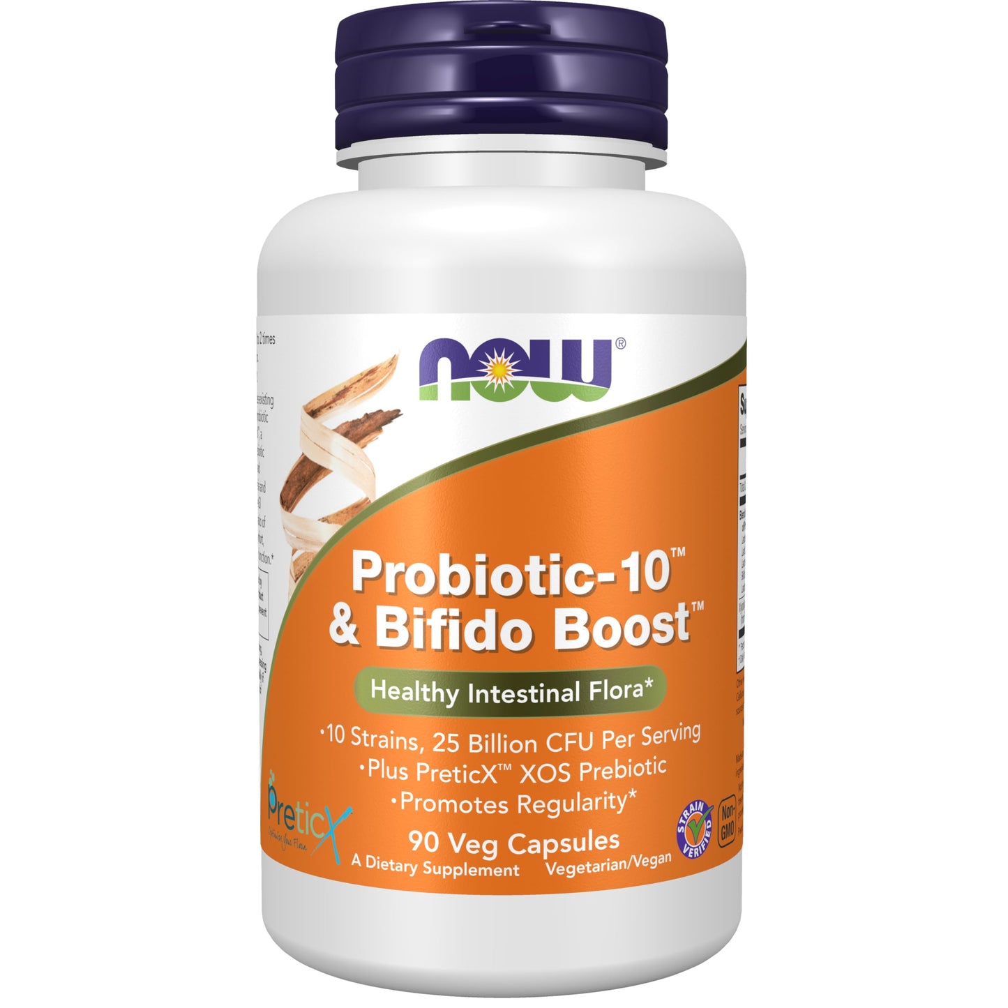 Now Foods Probiotic-10 Bifido Boost 25 Billion 90 Veg Capsules