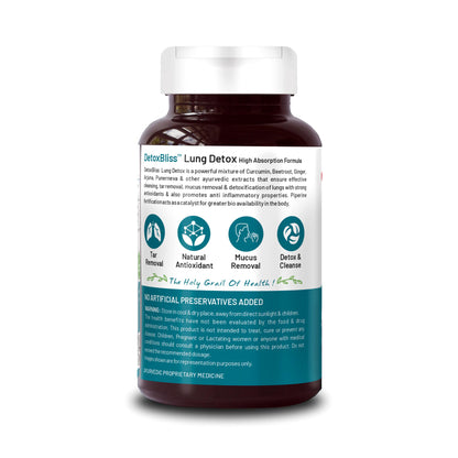 Bliss Welness Lung Detox,Curcumin Stinging Nettle Arjuna Vasaka Beetroo- image 8
