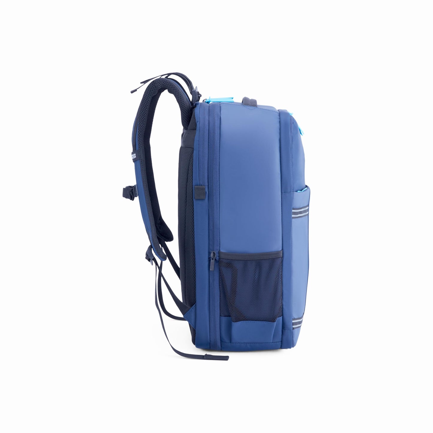 American Tourister Aston 2.0 | 40 Ltrs | 2 Compartments | Bottle Pocket | Ergonomic Padded Back Panel & Shoulder Straps | Outdoor Laptop Backpack | 1 Year International Warranty | Navy