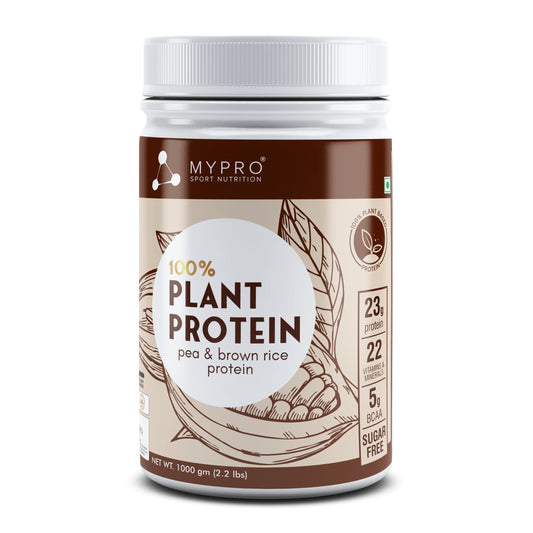 Mypro Sport Nutrition Plant Protein Powder Pea & Brown Rice Protein (23g protein