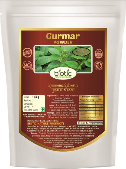 Biotic Natural Neem Leaf, Karela, Gurmar, Belpatra and Jamun Seeds Powd- image 4