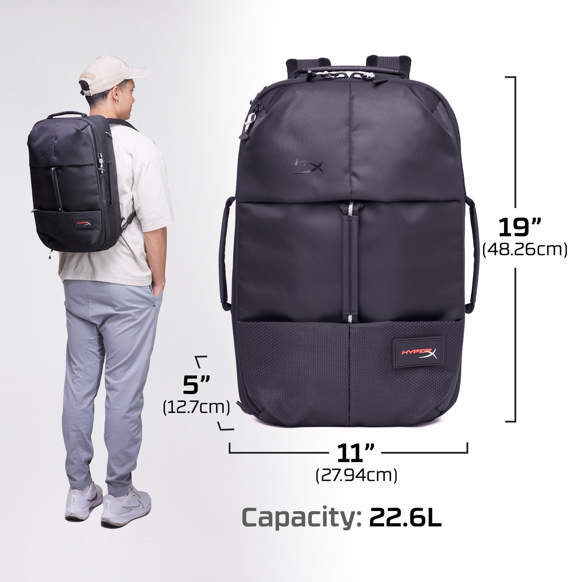 IN-Viraat HyperX - Appario HyperX Knight Gaming Backpack for Laptops -- image 8