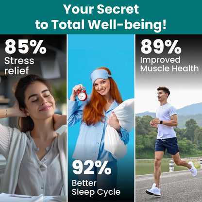 Vlado's Himalayan Organics Chelated Magnesium Glycinate Supplement 2000mg Per Serving | Magnesium Supplement Supports | Clinically Approven | Muscle Recovery & Better Sleep - 60 Veg Tablets