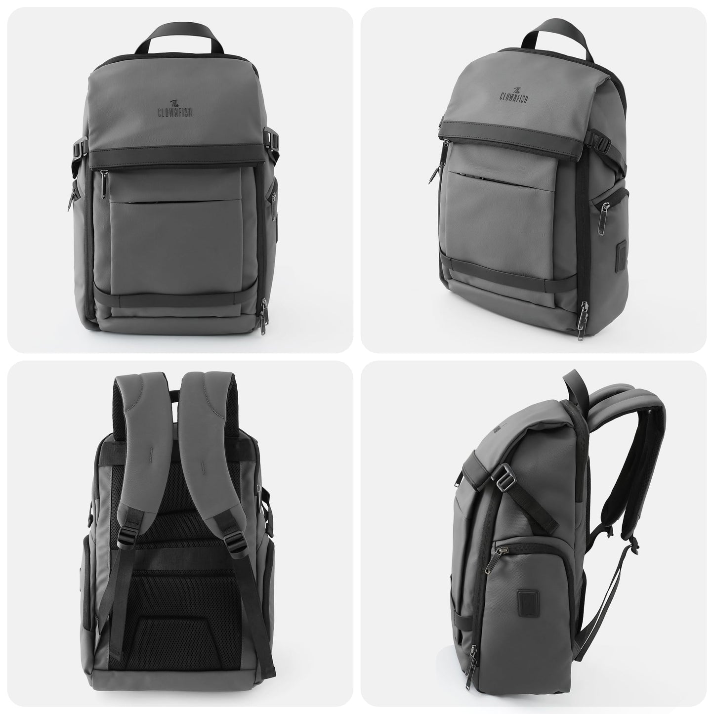 THE CLOWNFISH Trek Series Laptop Bag | 18 Inch Travel Laptop Backpack F- image 4