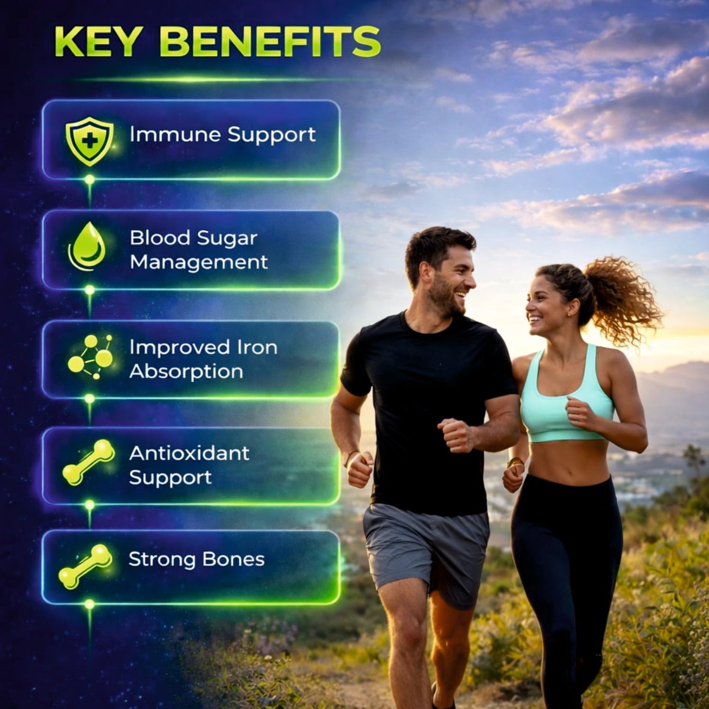 Knoll Healthcare G-Nolvita Multivitamin Multimineral Tablets with Natural Extracts | Daily Health Supplement for Energy, Immunity & Overall Wellness | 2x15 Tablets Pack