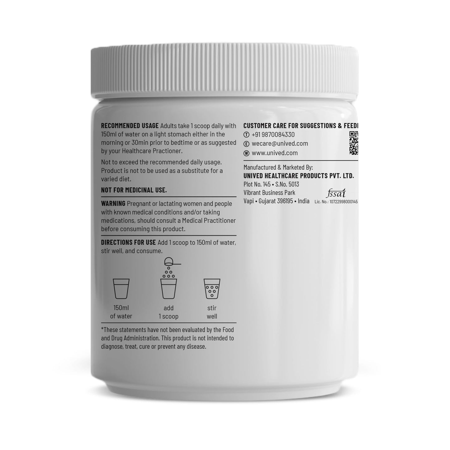 Unived Collagen Builder | Research Based Formulation for Collagen Synthesis, Hydration, & Protection | For Men & Women, Skin, Hair, Bones, & Tissue, Strength & Health (Mango, 45 Servings)