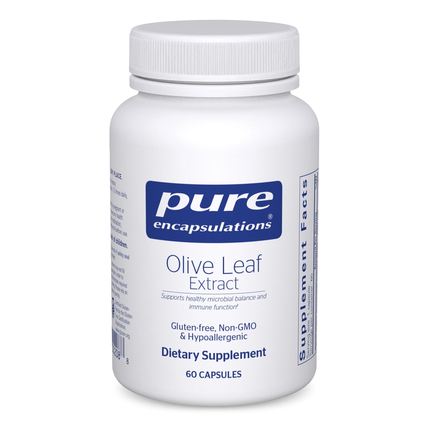 Pure Encapsulations - Olive Leaf extract 500 mg 60 cap