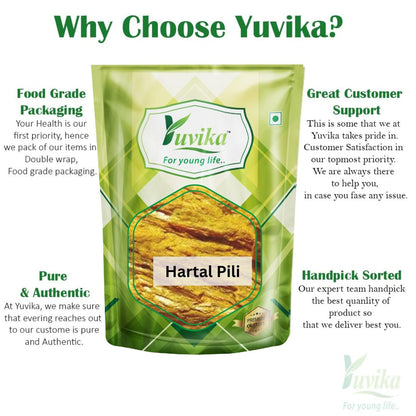 YUVIKA Hartal Pili - Hartaal Pili - Hadtaal Pili - Hartal Yellow (800 G- image 3