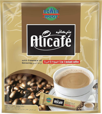 Alicafe Instant Coffee With Essence Of Ginseng (20 x 20g) | Imported From Malaysia