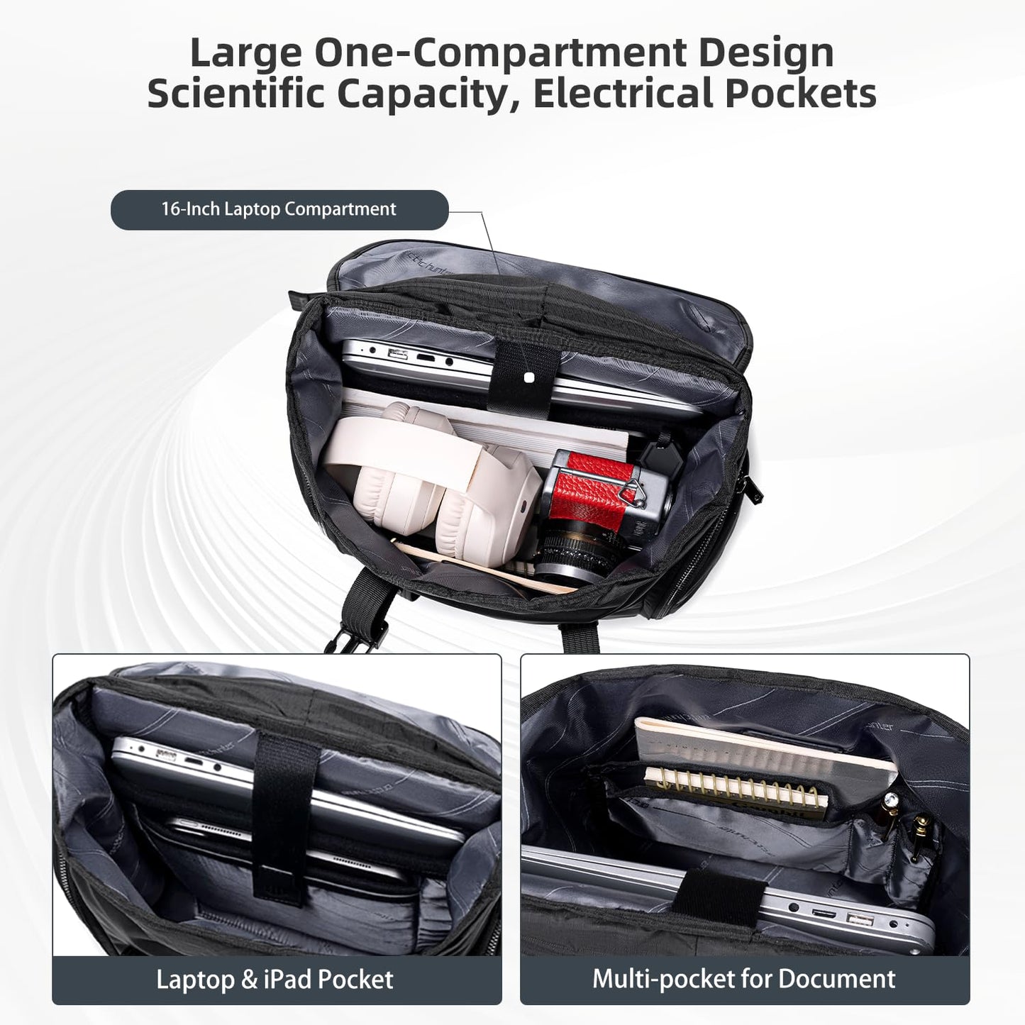 Arctic Hunter Backpack for Men Women Stylish 18L Anti-theft Backpack fo- image 7