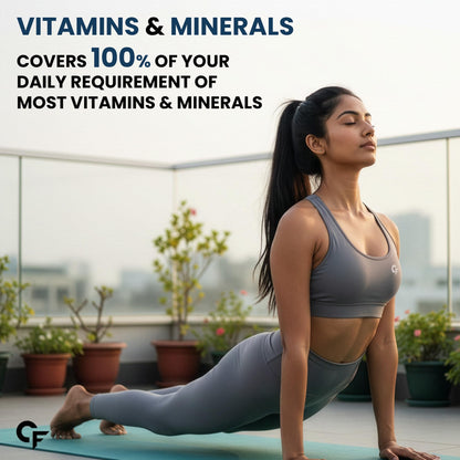Carbamide Forte Multivitamin Tablet for Men Gym | Multi vitamin Tablet for Men | Multi Vitamin for Mens for Daily Immunity & Energy Support | 60 Tablets