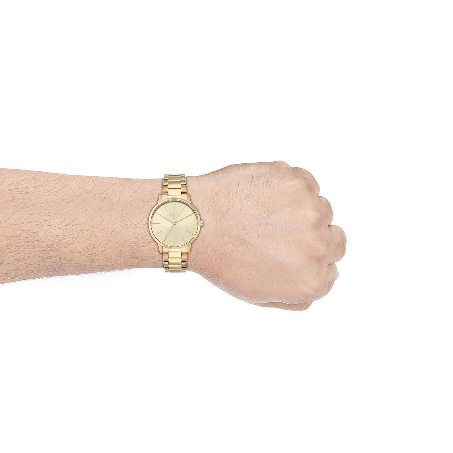 Armani Exchange Cayde Analog Gold Dial Men's Watch-AX2707