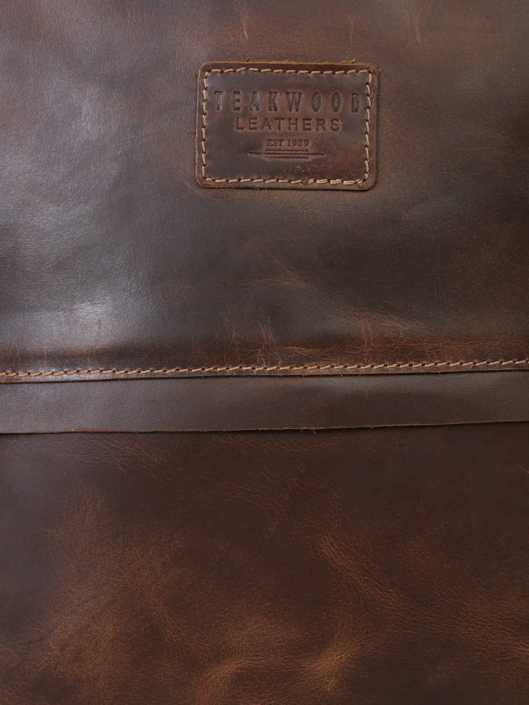 TEAKWOOD LEATHERS Travel College Laptop Backpack Men Women -Brown