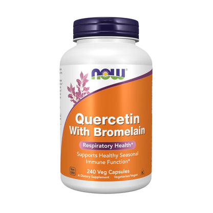 Now Foods Quercetin With Bromelain, 240 Veg Capsules