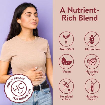Happy Cultures Well Bowel-ed Unique Blend of 5 Digestive Fiber & Probiotics, Promote Bowel Health Reduce Constipation Gas Bloating Acidity, Blood Sugar Levels, Unflavored 15 Sachets