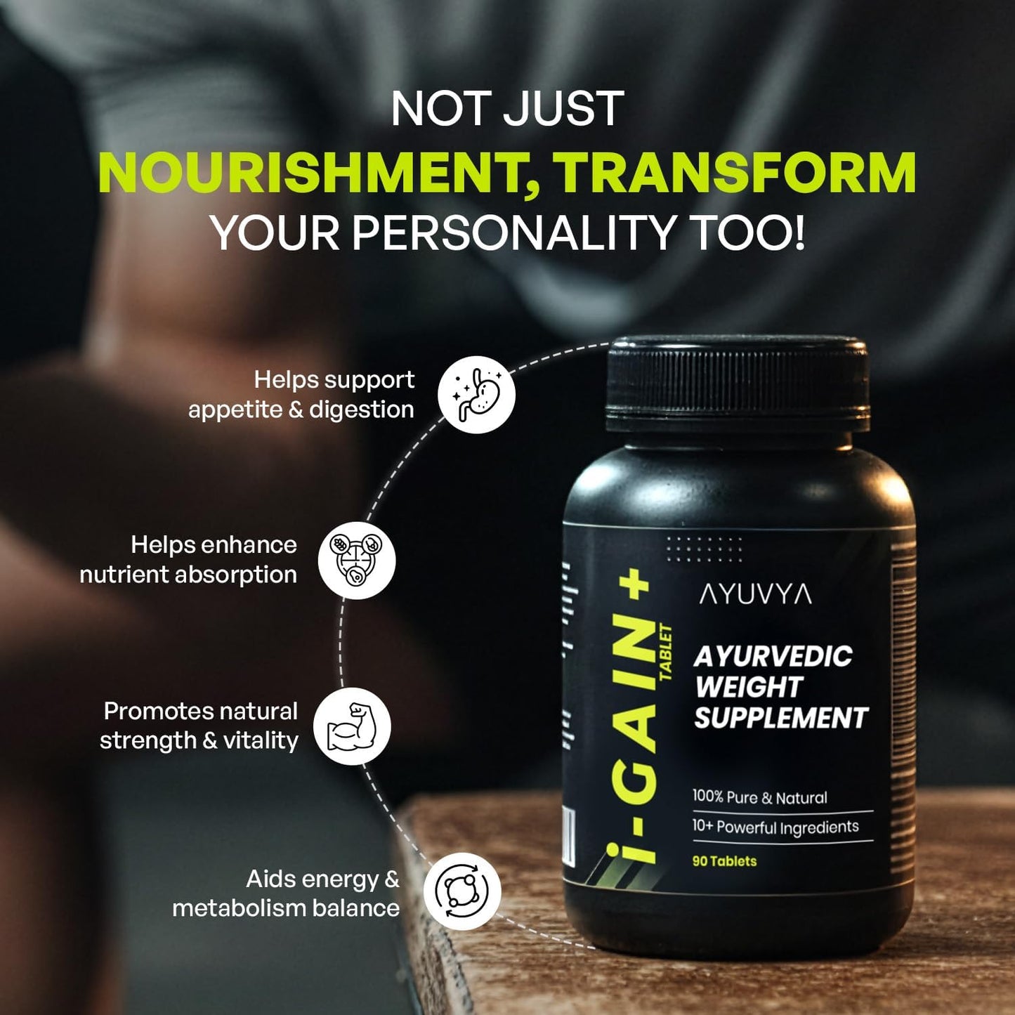 Ayuvya i-Gain+ & Moringa Combo