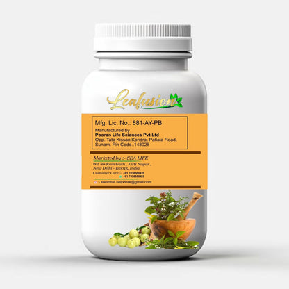 LEAFUSION Bawasir Nashak Ayurvedic Capsules | Piles Care for Men & Women | Herbal Supplement | 30 Capsules