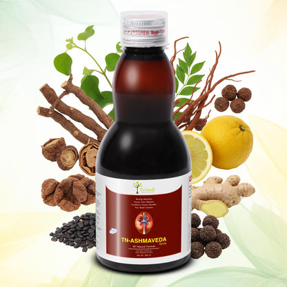 TN-Ashmaveda Syrup | Ayurvedic Kidney Stone Remover | Dissolves Renal & Bladder Stones, Relieves Burning Urination, Prevents Recurrence & Supports Urinary Health
