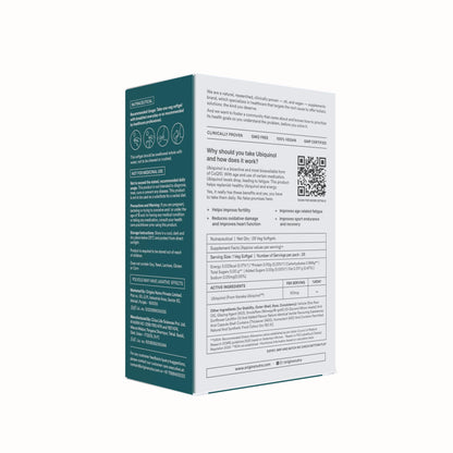 Origins Nutra Kaneka™ Ubiquinol 100mg | Boosts Energy, Supports Heart & Cellular Health | Active CoQ10 for Healthy Aging |GMP Certified | 28 Softgels (Pack of 1)