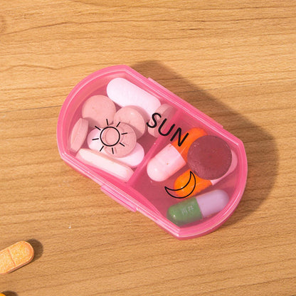 LOOM TREE® Weekly Pill Organizer 2 Times A Day For Pills/Vitamin/Fish Oil/Supplements | Health Care | Pill Boxes, Pill Cases