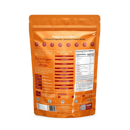 Bliss Welness Happy Bliss : Happiness, Anxiety & Stress Relief Supplement | Natural Support for Calm, Mood, Anti Nervousness & Happy Hormones | Supports Balance of Cortisol, Dopamine, Endorphin, Serotonin & Oxytocin | Magnesium, KSM 66 Ashwagandha : 30 Se