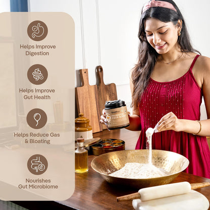 The Good Bug Prebiotic Fiber Boost Powder Improves Digestion Bloating & Gas Relief Natural Fiber Supplement From Green Pea, Chicory Root & Fos Non-Gmo Gluten Free 15 Servings