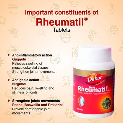 Dabur Rheumatil - 90 Tablets