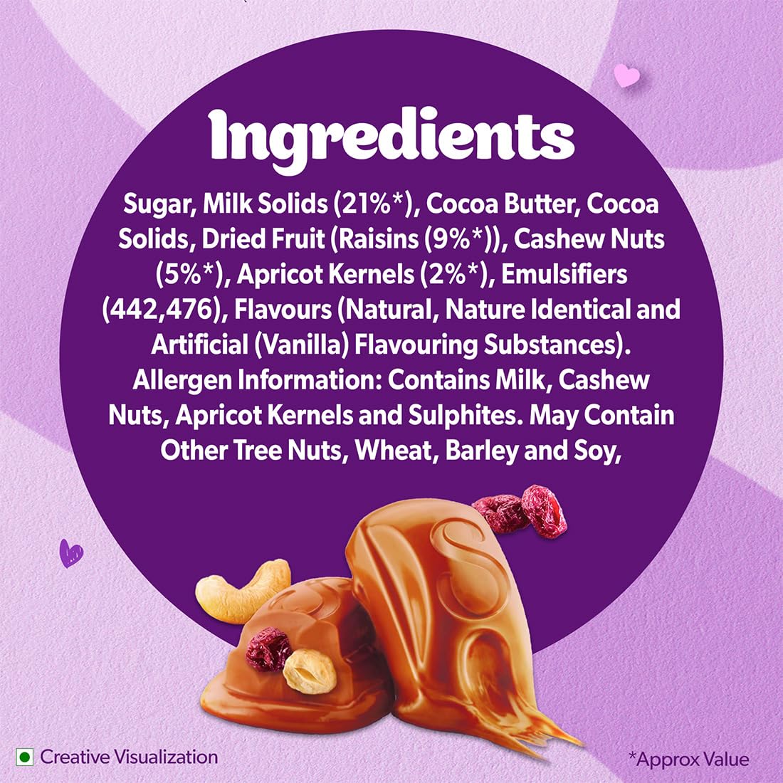 Cadbury Silk Fruit And Nut 129g
