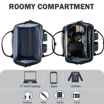 KROSER Laptop Backpack 17" Stylish Backpack Water Repellent College Ca- image 10