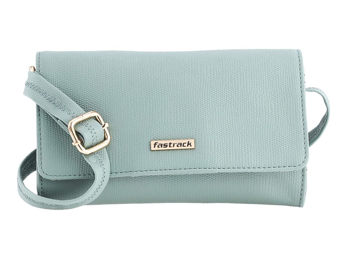 Fastrack Mexica Green Clutch