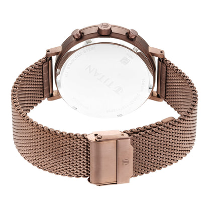 Titan Purple: Valentine’s Day Collection Analog Brown Dial Men's Watch-- image 6