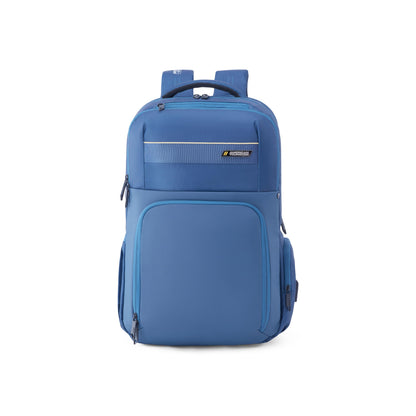 American Tourister Segno 4.0 | 30 Ltrs | 3 Compartments | Bottle Pocket | Ergonomic Padded Back Panel & Shoulder Straps | Laptop Backpack | 1 Year International Warranty | Navy