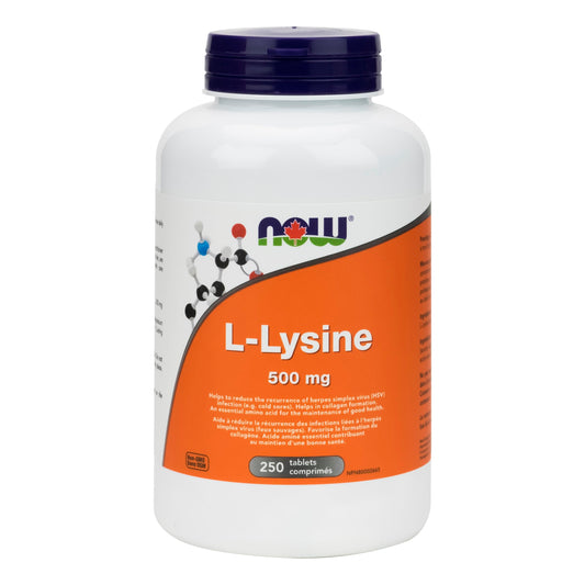 Now Foods L-Lysine 500Mg 250Tab