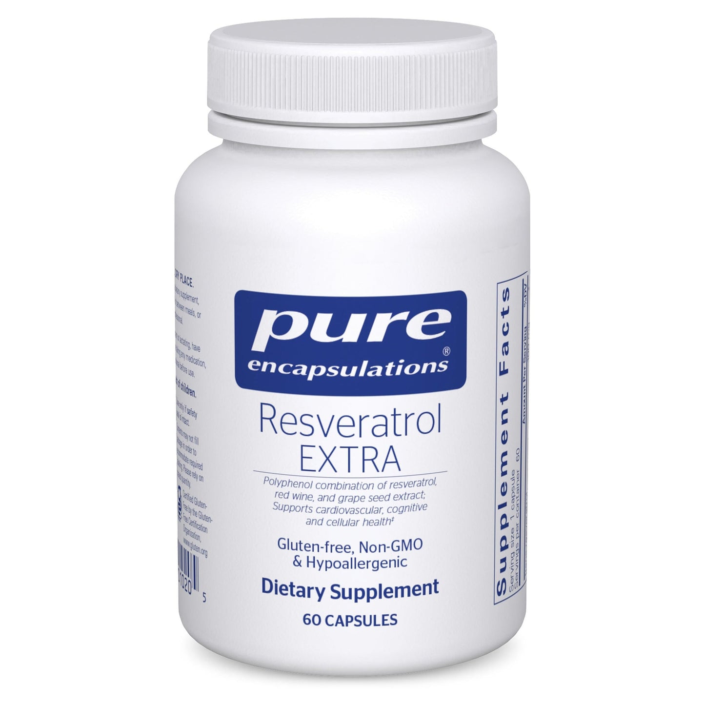 Pure Encapsulations Resveratrol Extra 60c