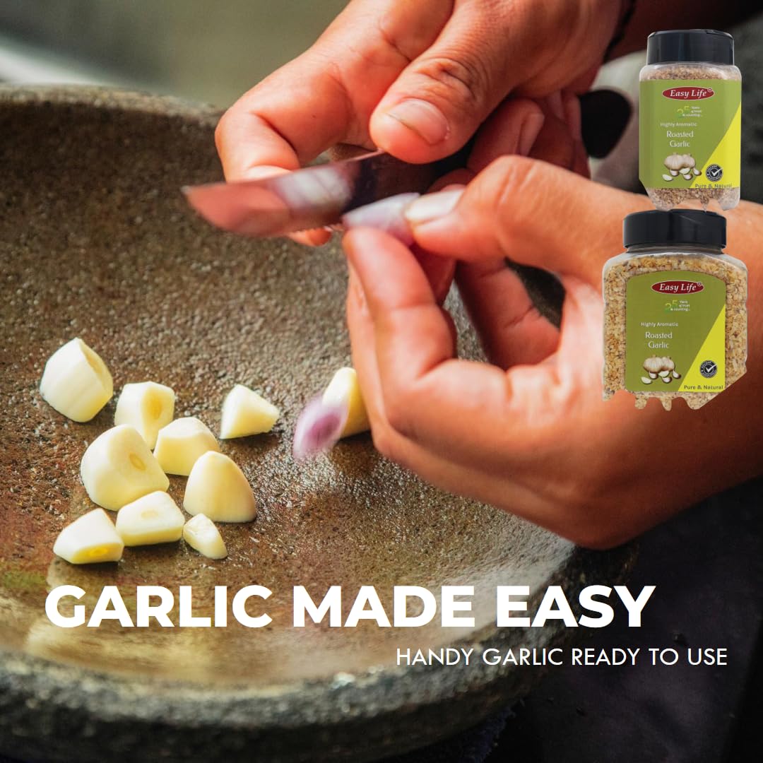 Easy Life Combo of Garlic 80g & Ginger Powder 65g