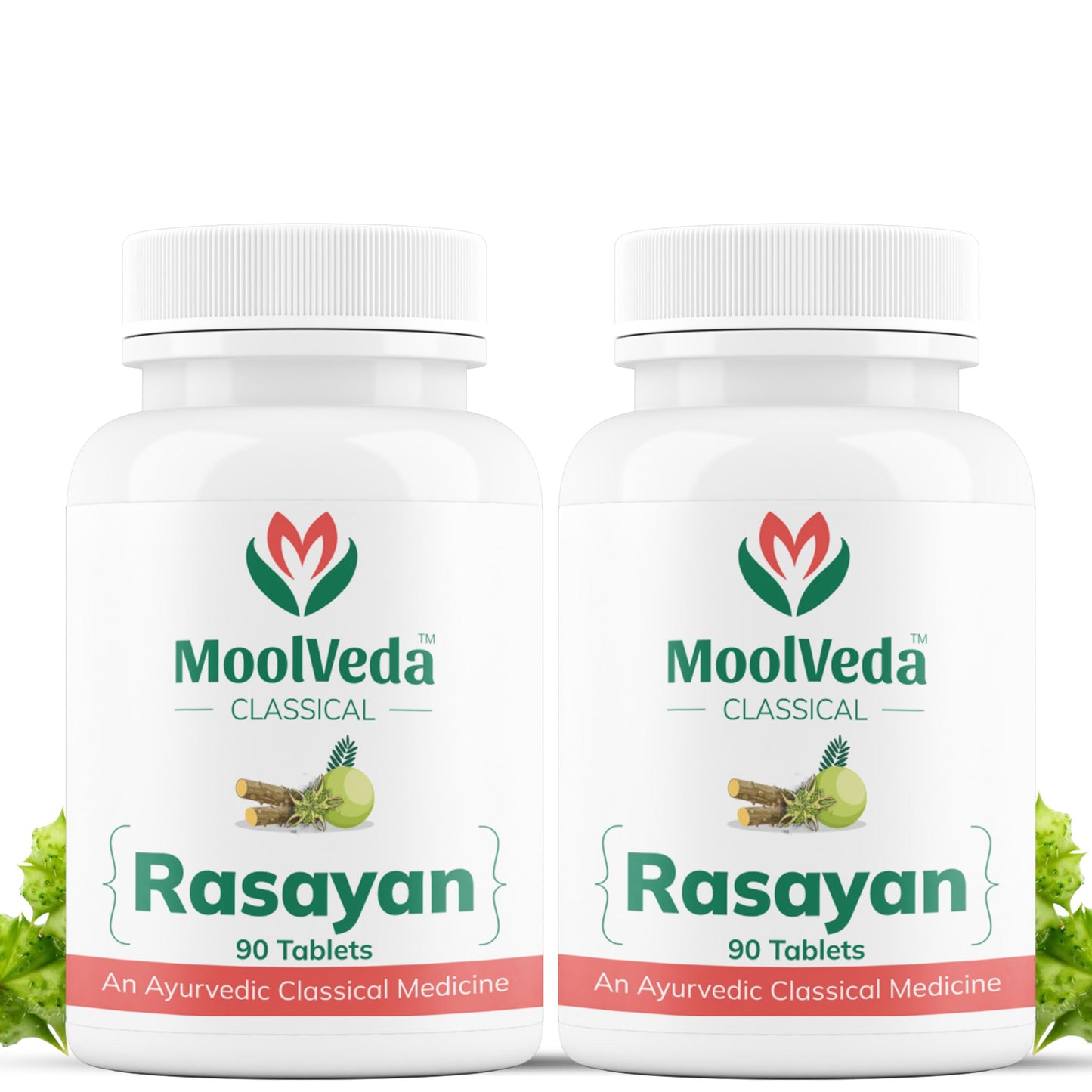 Moolveda Rasayan 90 Veg Tablets (Pack of 2)