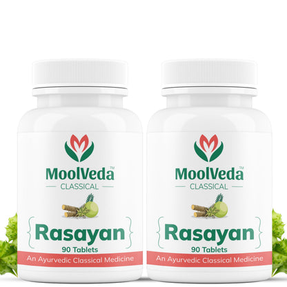 Moolveda Rasayan 90 Veg Tablets (Pack of 2)