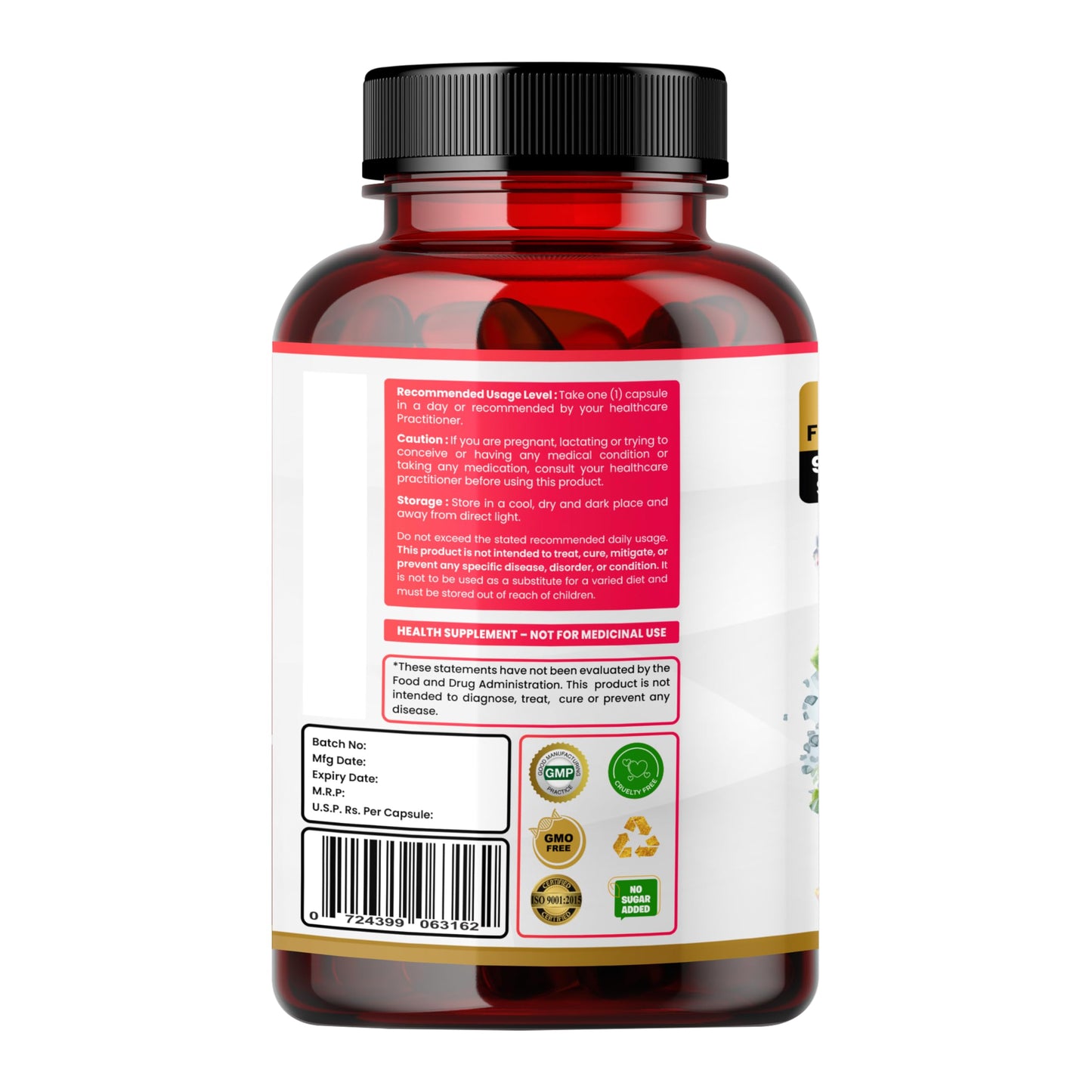 Humming Herbs CoQ10 Supplement 7-in-1 with Resveratrol NAC ALA Magnesium Vitamin K2 (MK-7) & Vitamin D3 – Cellular Energy & Antioxidant Support – 90 Veg Capsules