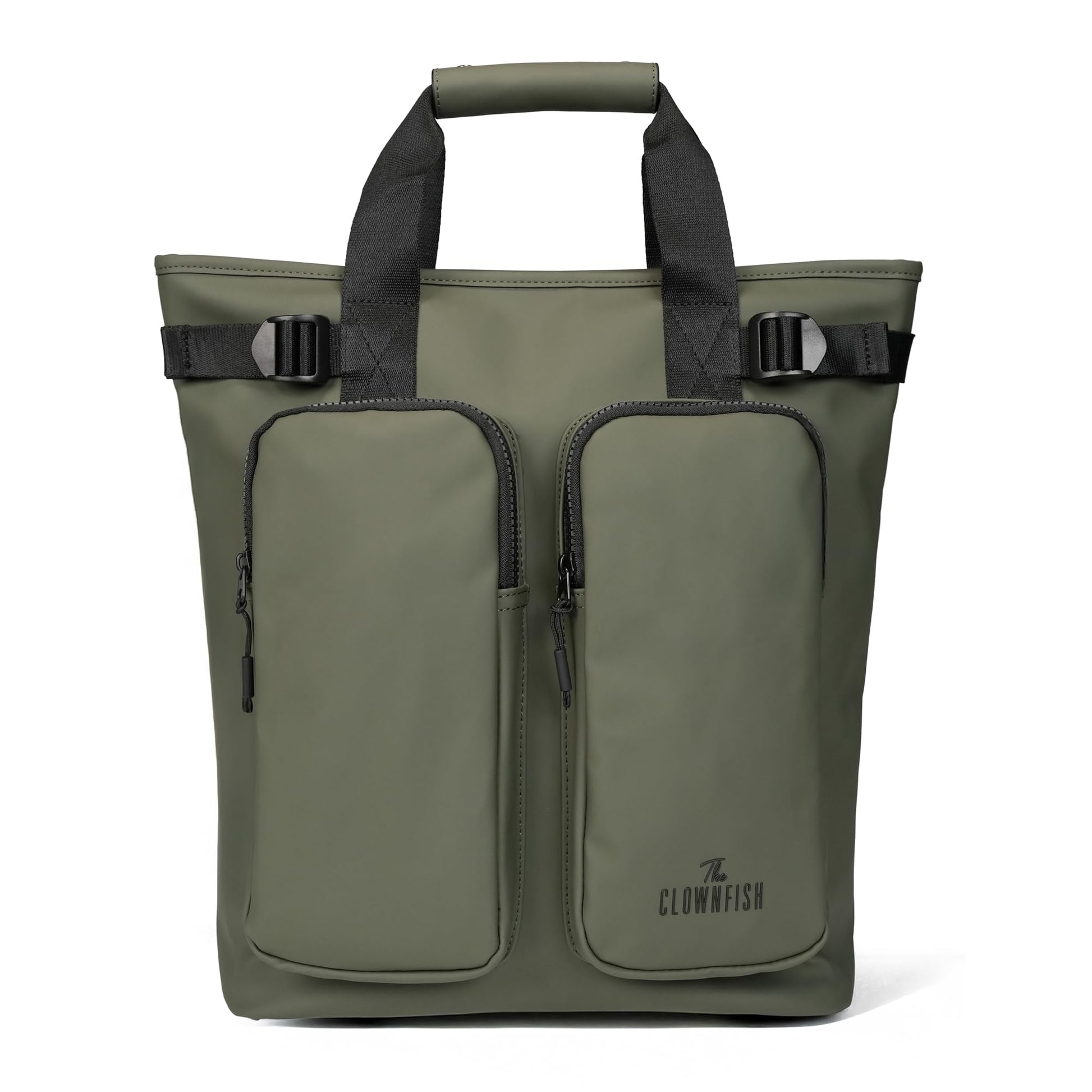 THE CLOWNFISH Loomis Series Waterproof Laptop Bag | PU Shell | Travelling bag fo