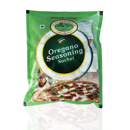 NATURE SMITH Oregano Seasoning Sachet | 150 Pcs Sachet In Packet | Ready to Use Pouch |,112 Gm
