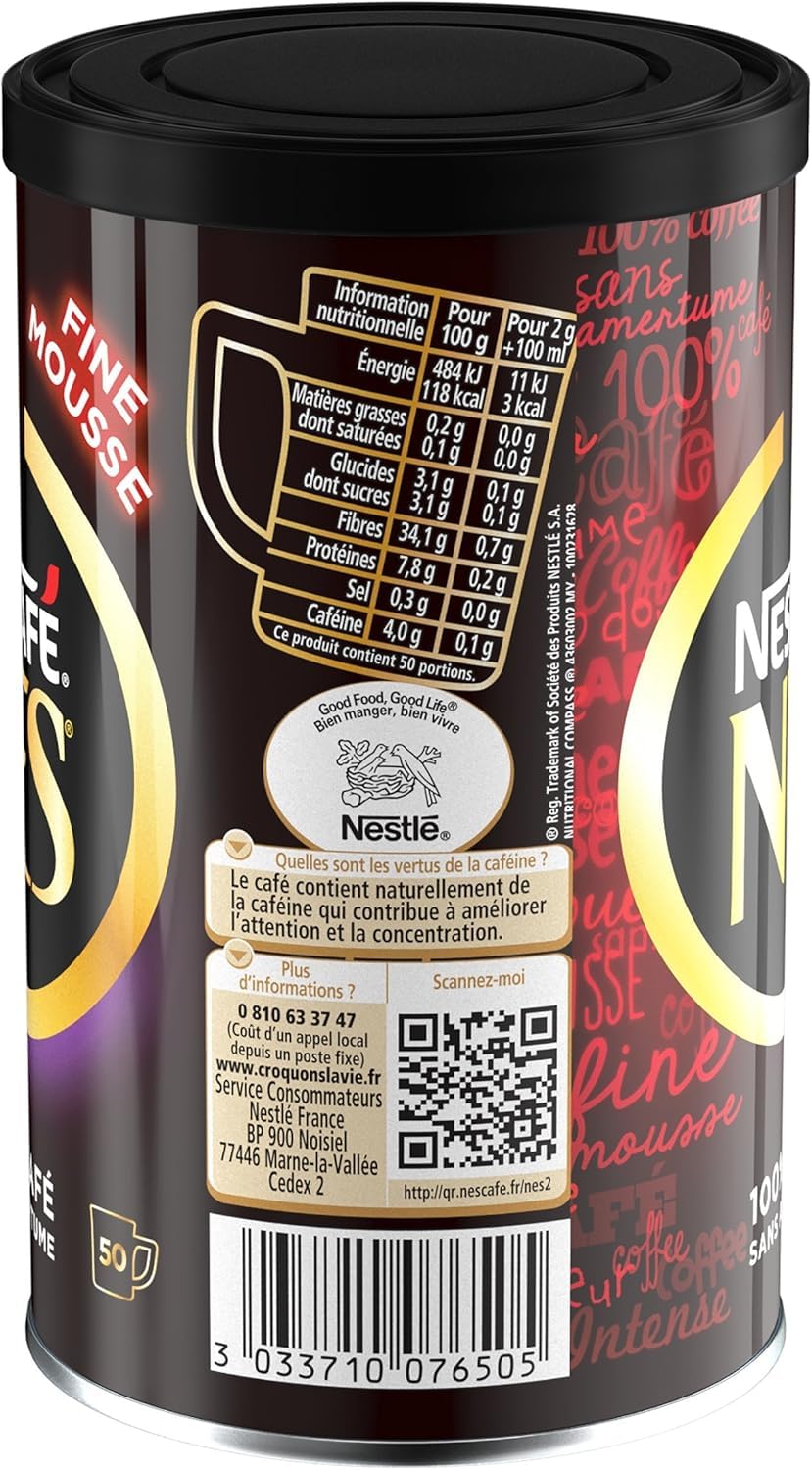 NESCAFE Nes Instant Pure Arabica Soluble Coffee 100g by decadent foods