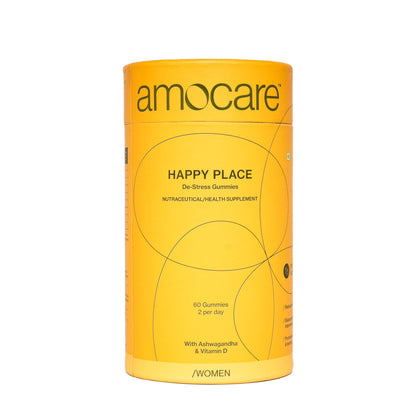 Amocare Vitamin D Supplements for Women - Pack of 2 (120 Gummies) | Vitamin D Supplement With Ashwagandha | Helps Balance Hormones & Improve Immunity, Strengthen Bone | Strawberry Flavour