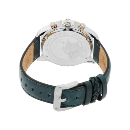 Titan Regalia Maritime White Dial Chronograph Leather Strap Watch for M- image 2